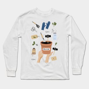 I love gardening Long Sleeve T-Shirt